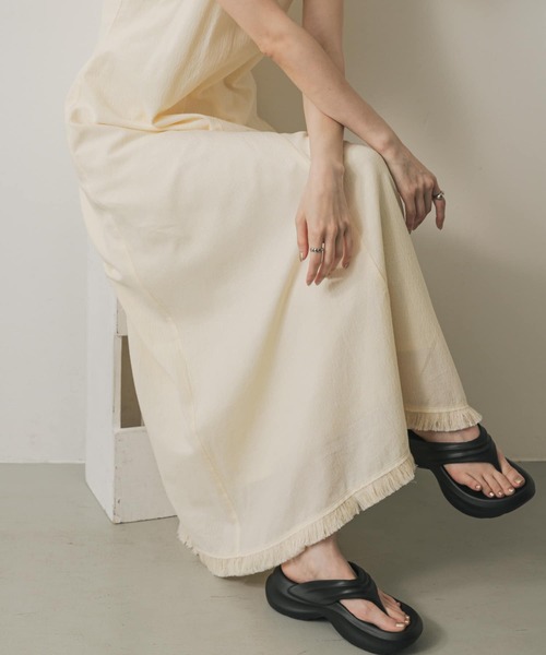 セール】アメスリフリンジワンピース（ワンピース）｜SENSE OF PLACE
