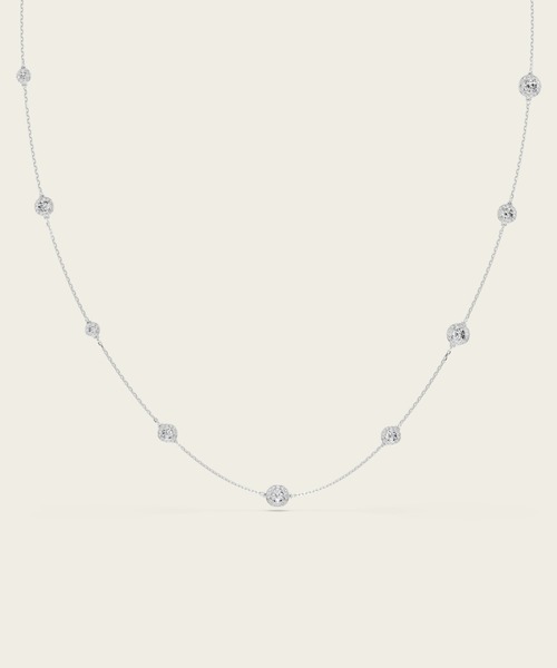 公式】【スワロフスキー】Una Angelic ネックレス, ラウンドカット