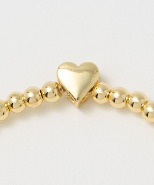 UNITED ARROWS（ユナイテッドアローズ）の「パヴェハート ブレスレット（ブレスレット・レディース・シルバー/ゴールド・FREE）」の4枚目の写真
