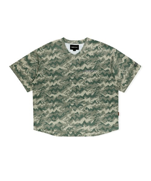 YESEYESEE(イエスアイシー)の「SN Camo Football Tee(Tシャツ/カットソー・メンズ・その他/その他1・S/M/L/XL)」の2枚目の写真