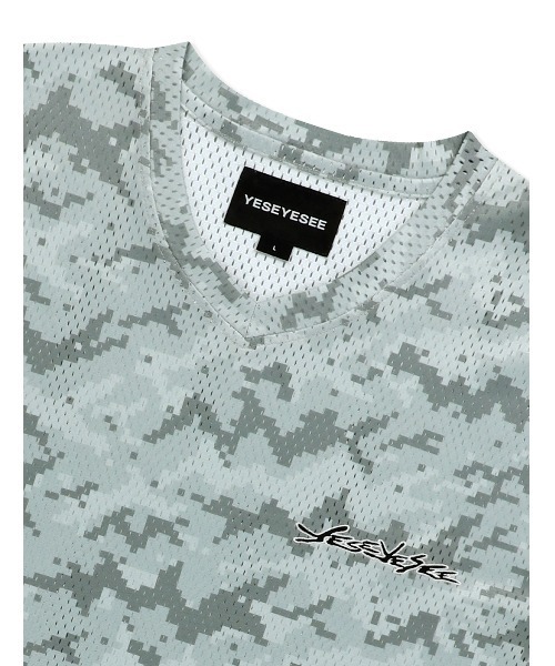 【YESEYESEE】★SNカモフットボールTee★ セール】SN Camo Football Tee（Tシャツ/カットソー