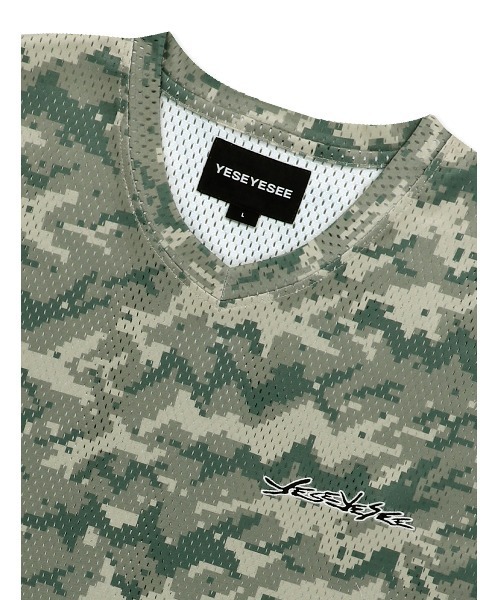 YESEYESEE(イエスアイシー)の「SN Camo Football Tee(Tシャツ/カットソー・メンズ・その他/その他1・S/M/L/XL)」の7枚目の写真