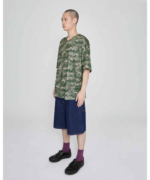 YESEYESEE(イエスアイシー)の「SN Camo Football Tee(Tシャツ/カットソー・メンズ・その他/その他1・S/M/L/XL)」の9枚目の写真