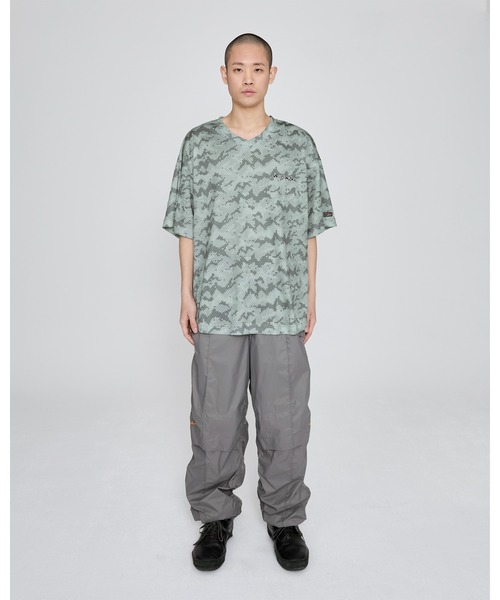 【YESEYESEE】★SNカモフットボールTee★ セール】SN Camo Football Tee（Tシャツ/カットソー