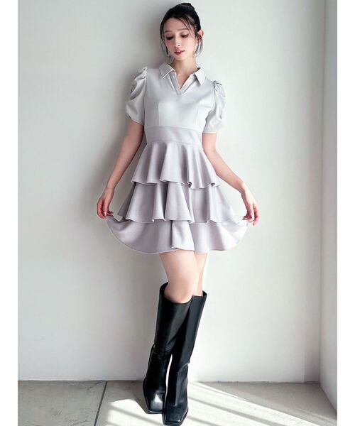 RESEXXY(リゼクシー)の「スクエアトゥロングブーツ(ブーツ・レディース・ブラック/ブラウン・LARGE/MEDIUM/SMALL)」の14枚目の写真