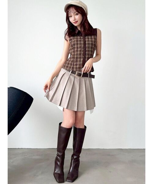 RESEXXY(リゼクシー)の「スクエアトゥロングブーツ(ブーツ・レディース・ブラック/ブラウン・LARGE/MEDIUM/SMALL)」の21枚目の写真