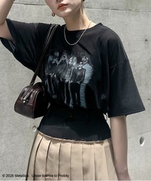 ameri vintage Tシャツ AMIRI || Vintage Collegiate Logo-Print T-Shirt / Black