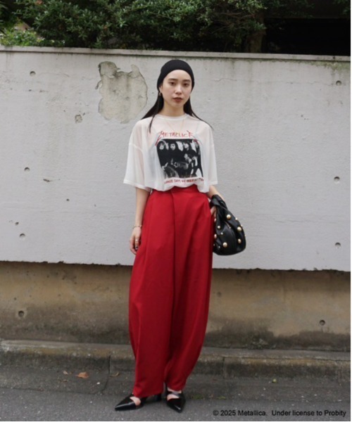 新品 Ameri MEDI LLICA SHEER TEE アイボリー 新品 Ameri MEDI METALLICA SHEER TEE アイボリー - メルカリ
