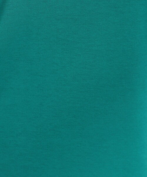 DRESKIP(ドレスキップ)の「【汗ジミ防止/ひんやり/UV】フリルスリーブTシャツ(Tシャツ/カットソー・レディース・ブラック/ダークブラウン/グリーン/オフホワイト・04/03/02/01)」の19枚目の写真