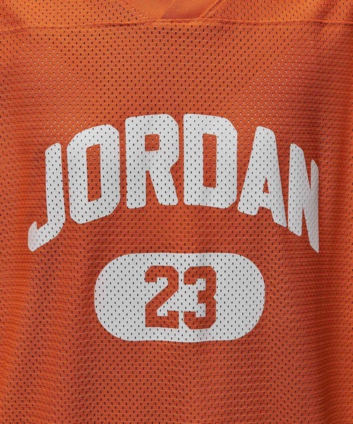 JORDAN BRAND（ジョーダンブランド）の「ジョーダン ブルックリン ウィメンズ メッシュ ジャージー トップ / Jordan Brooklyn Women's Mesh Jersey HQ9223-805 Starfish（ジャージ・レディース・オレンジ・L/M/S/XL/XS）」の12枚目の写真