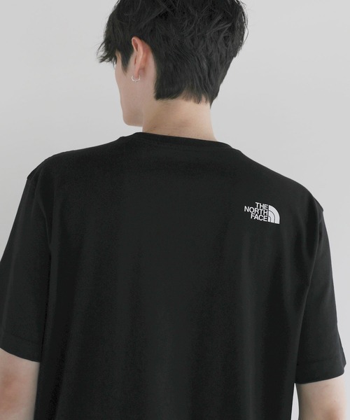 THE NORTH FACE(ザノースフェイス)の「【THE NORTH FACE/ザノースフェイス】日本未発売 コットンワンポイントロゴTシャツ M'S COTTON BASIC R/TEE(Tシャツ/カットソー・メンズ・ブラック/ホワイト・S/M/L/XL)」の9枚目の写真