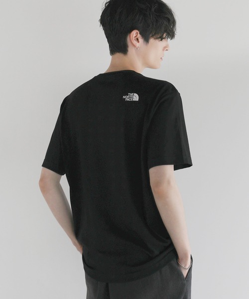 THE NORTH FACE(ザノースフェイス)の「【THE NORTH FACE/ザノースフェイス】日本未発売 コットンワンポイントロゴTシャツ M'S COTTON BASIC R/TEE(Tシャツ/カットソー・メンズ・ブラック/ホワイト・S/M/L/XL)」の10枚目の写真