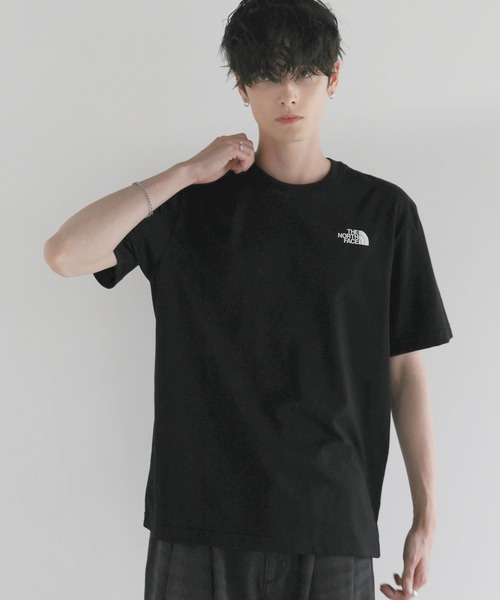 THE NORTH FACE(ザノースフェイス)の「【THE NORTH FACE/ザノースフェイス】日本未発売 コットンワンポイントロゴTシャツ M'S COTTON BASIC R/TEE(Tシャツ/カットソー・メンズ・ブラック/ホワイト・S/M/L/XL)」の13枚目の写真