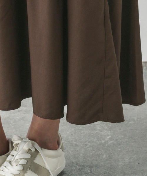 GLOBAL WORK（グローバルワーク）の「さらさらリラックスノースリーブワンピース/575224（ワンピース・レディース・レッド/ブラック/ブラウン・MEDIUM/LARGE）」の15枚目の写真