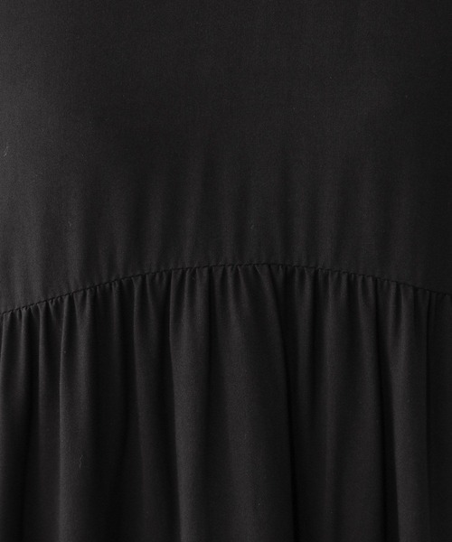 GLOBAL WORK（グローバルワーク）の「さらさらリラックスノースリーブワンピース/575224（ワンピース・レディース・レッド/ブラック/ブラウン・MEDIUM/LARGE）」の14枚目の写真