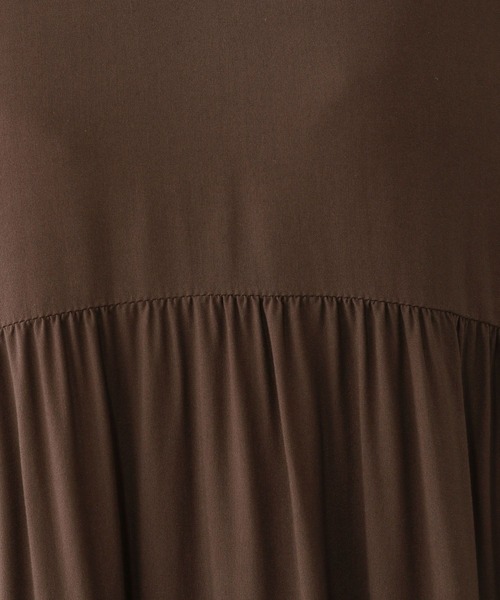 GLOBAL WORK（グローバルワーク）の「さらさらリラックスノースリーブワンピース/575224（ワンピース・レディース・レッド/ブラック/ブラウン・MEDIUM/LARGE）」の12枚目の写真