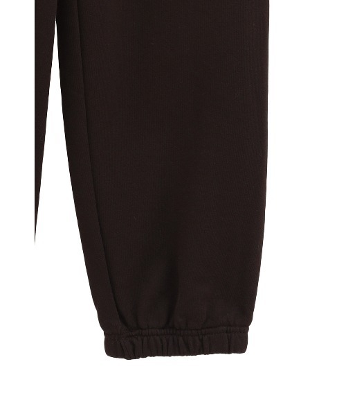 CLANE（クラネ）の「10TH LOGO SWEAT PANTS（スウェットパンツ・レディース・ホワイト/アイボリー/チャコールグレー/ブラウン・0/2/1）」の9枚目の写真