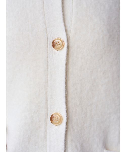 SNIDEL（スナイデル）の「ステンカラーニットジャケットカーディガン（カーディガン/ボレロ・レディース・オフホワイト/グレー/カーキ・F）」の21枚目の写真