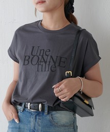 「Lui's」 半袖カットソー FREE ライトグレー レディース Lui's｜ルイスのTシャツ/カットソー（グレー/灰色系）通販