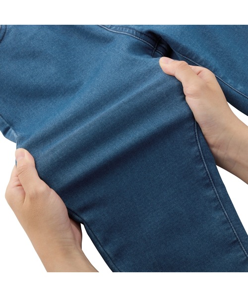 MIKI HOUSE（ミキハウス）の「【WEB限定】ストレッチニットデニムパンツ（その他パンツ・キッズ・インディゴブルー・80ｃｍ/90cm/100cm/110cm/120cm/130cm/140cm/150cm）」の10枚目の写真