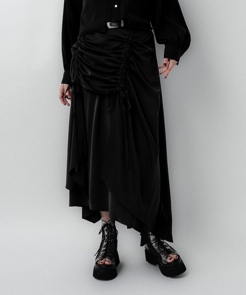 サテンドロストイレヘムスカート(HARE)（スカート）｜HARE（ハレ）の