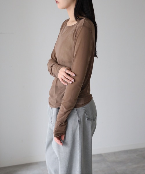 model：164cm. 着用サイズ：FREE