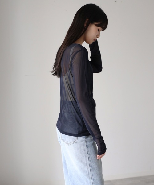 model：164cm. 着用サイズ：FREE