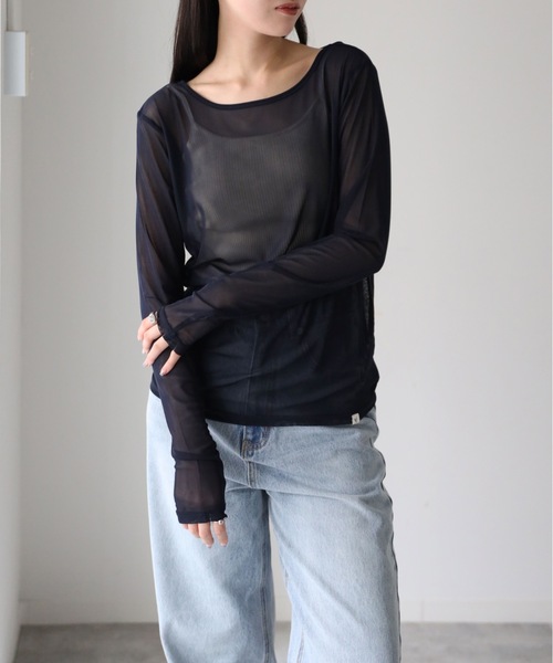 model：164cm. 着用サイズ：FREE