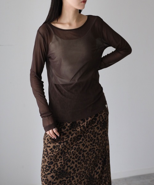 model：164cm. 着用サイズ：FREE