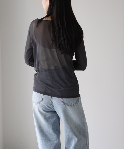 model：164cm. 着用サイズ：FREE