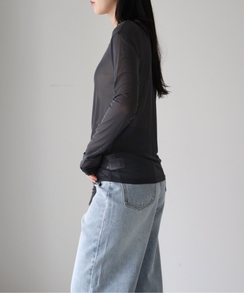 model：164cm. 着用サイズ：FREE