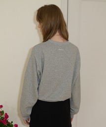 GIUNON（ジウノン）の「embroidery loose sweat tops / エンブロイダリールーズスウェットトップス（スウェット）」