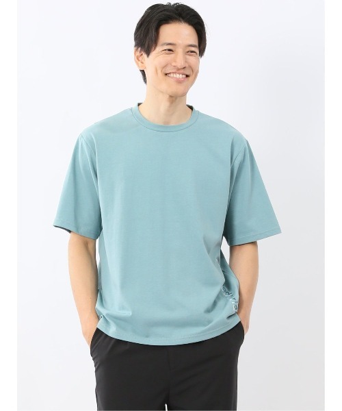 TAKA-Q｜タカキュー（メンズ）のTシャツ/カットソー（ブルー・ネイビー