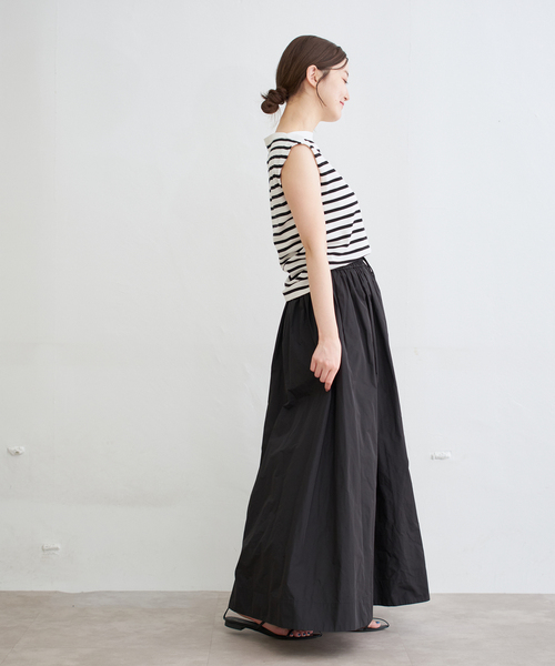 IENA（イエナ）の「タフタイージーボリュームスカート（スカート・レディース・ブラウン/ブラック/カーキ・36/38）」の16枚目の写真