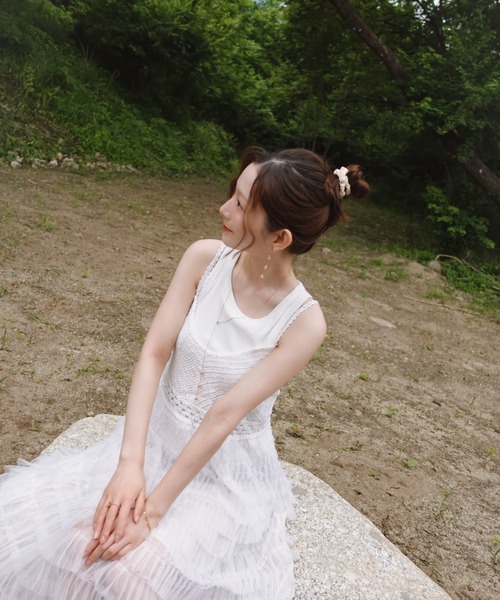 felice（フェリーチェ）の「【felice luxe】suzuran necklace（ネックレス・レディース・ゴールド・FREE）」の10枚目の写真