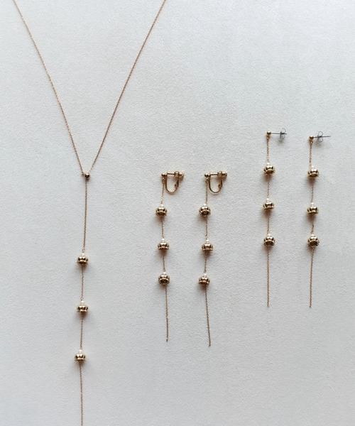 felice（フェリーチェ）の「【felice luxe】suzuran necklace（ネックレス・レディース・ゴールド・FREE）」の9枚目の写真
