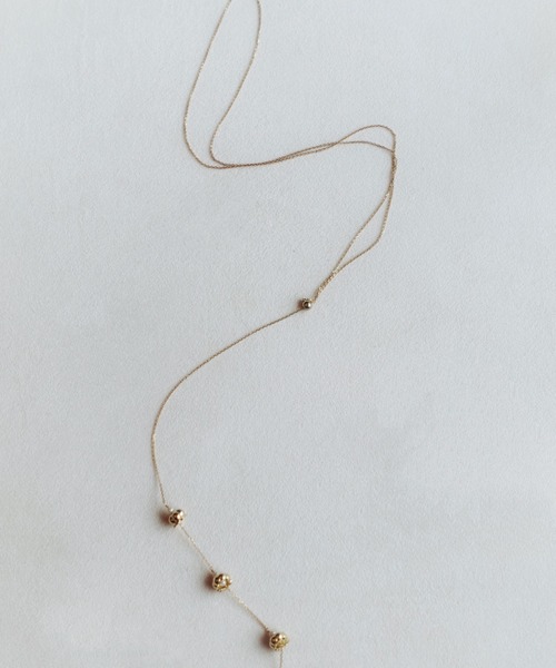 felice（フェリーチェ）の「【felice luxe】suzuran necklace（ネックレス・レディース・ゴールド・FREE）」の5枚目の写真