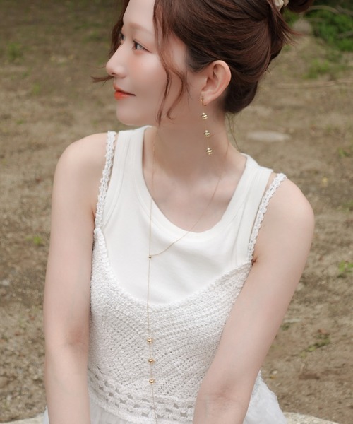felice（フェリーチェ）の「【felice luxe】suzuran necklace（ネックレス・レディース・ゴールド・FREE）」の15枚目の写真