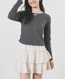 Honeys | レース付トップス(Tシャツ/カットソー)