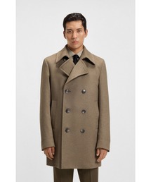 HUGO BOSS｜ヒューゴボス（メンズ）のピーコート（ミドル丈）通販