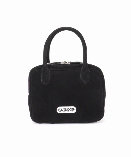 OUTDOOR PRODUCTS(アウトドアプロダクツ)の「2WAY CUBE BAG Suede Look(クラッチバッグ・レディース・カーキ/ブラック/キャメル・FREE)」の2枚目の写真
