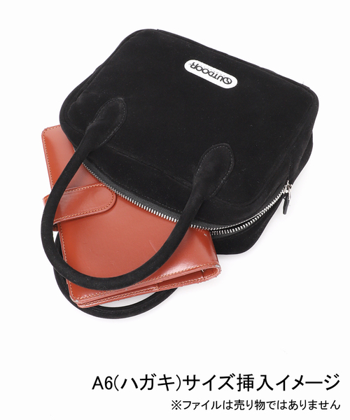 セール】2WAY CUBE BAG Suede Look（クラッチバッグ）｜OUTDOOR