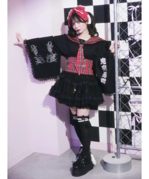 Jamie エーエヌケー（ジェイミーエーエヌケー）の「チュールパニエ（スカート・レディース・ブラック・M）」の13枚目の写真