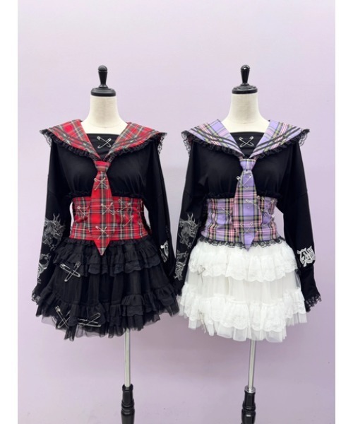 Jamie エーエヌケー（ジェイミーエーエヌケー）の「チュールパニエ（スカート・レディース・ブラック・M）」の15枚目の写真