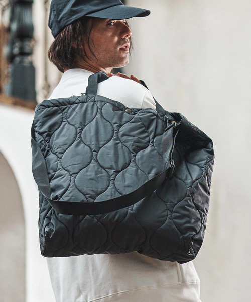 mko13065- ナイロンウェーブキルティングショルダーバッグ(CAM-5089