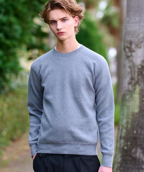 [Nanami ] ドレステリア-ウォッシャブルコットンカシミヤニット DRESSTERIOR｜【洗える】ウォッシャブル コットンカシミヤ混ニット