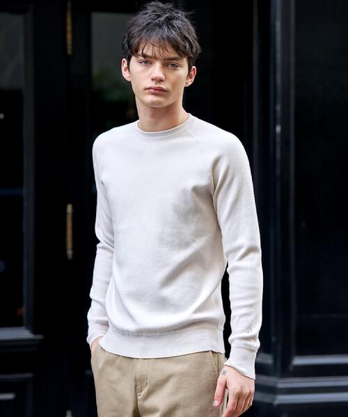 Coco　未使用品 ドレステリア・ウォッシャブルコットンカシミヤニット セール】ウォッシャブル コットンカシミヤスムースニット