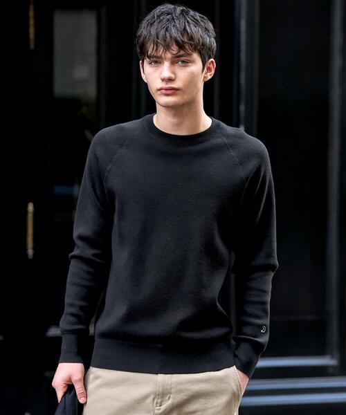 セール】ウォッシャブル コットンカシミヤスムースニット（ニット