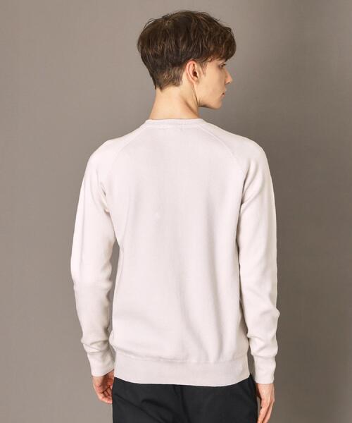 DRESSTERIOR（ドレステリア）の「ウォッシャブル コットンカシミヤスムースニット（ニット/セーター・メンズ・ブラック/レッド系1/オフホワイト/グレー/ネイビー/サックスブルー・90/92/91/94）」の10枚目の写真