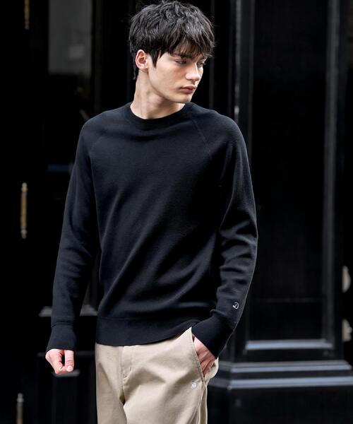 セール】ウォッシャブル コットンカシミヤスムースニット（ニット